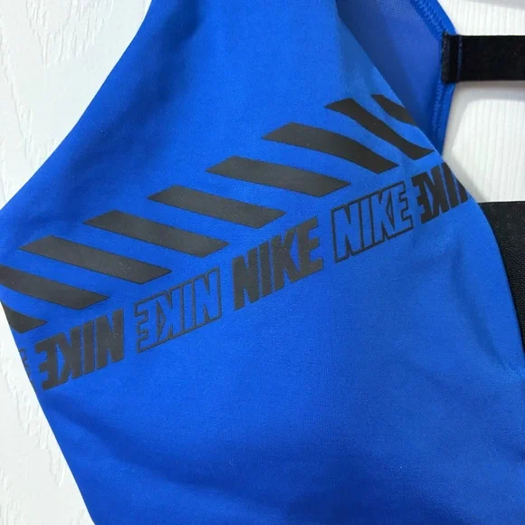 Nike Royal Blue and Black Sports Top - Picture 3 of 8
